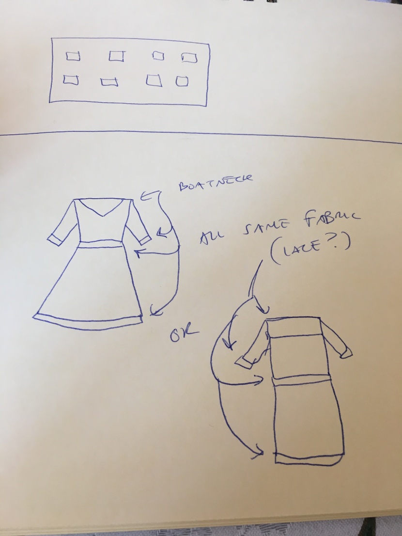 original dress sketches